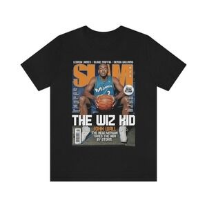 John Wall Slam Magazine Unisex Tshirt Washington Wizards Tshirt